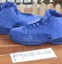12 GS Air Jordan Grey Blue Authentic 0520